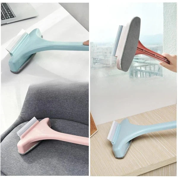 2 in 1 window cleaner brush