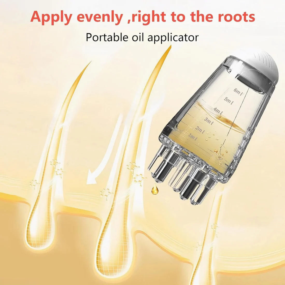 Scalp Massage Oil Applicator