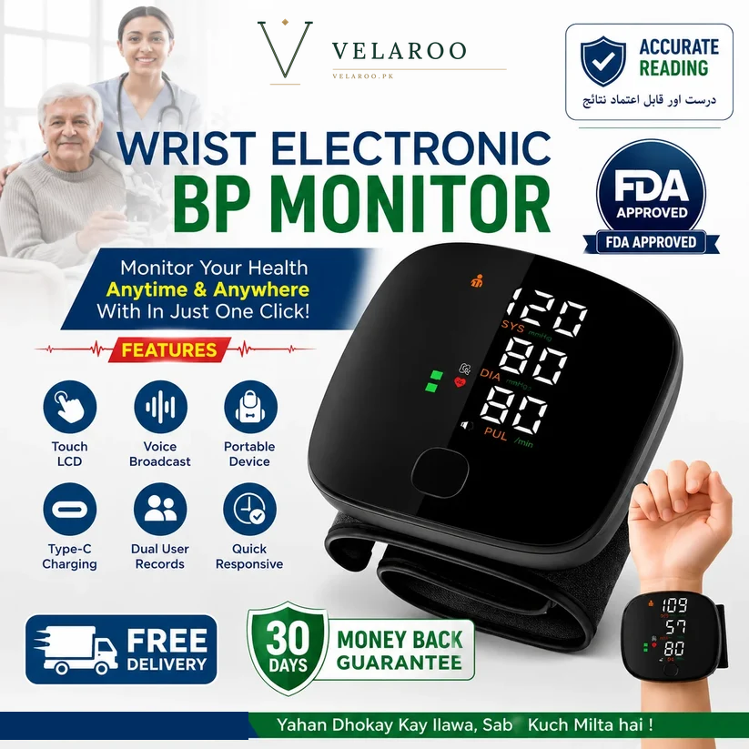 Wrist Electronic BP Monitor