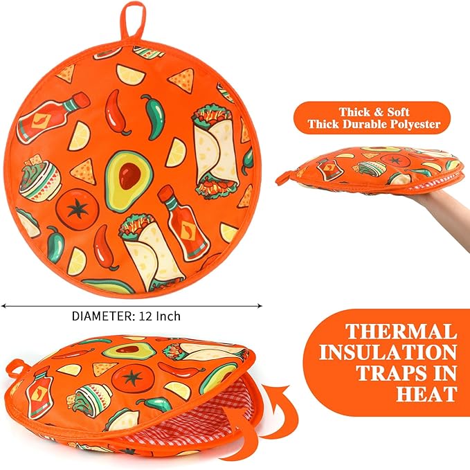 Roti Heat Insulated Cloth Pouch