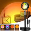 Sunset Projection 16-in-1 Lamp with Ambience- Remote Control - Elevate Your Space!